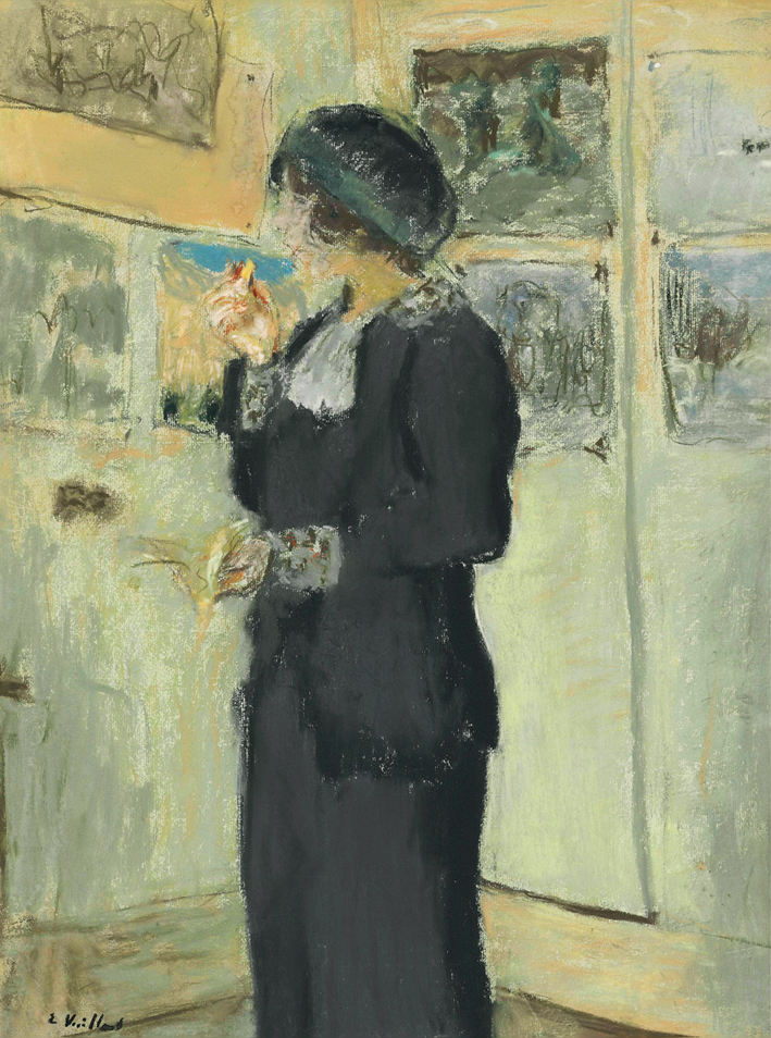  Edouard Vuillard —— LUCIE BELIN AU BISCUIT